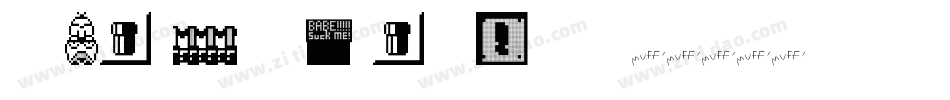 Weird Mario Bros字体转换